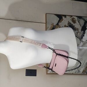 LIKE DREAMS PINK LOVE 2-IN-1 CROSS BODY/ HANDBAG